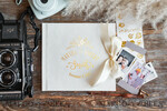 WEDDING GUEST BOOKS Velvet Instax Guestbook elegant Ivory Instax Wedding GuestBook Gold, Large Instant Velvet Wedding Guest Book, Polaroid velvet Guestbook Golden wedding8
