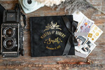 WEDDING GUEST BOOKS Velvet Instax Guestbook Black Boho Instax velvet Wedding GuestBook Gold, Black Instant Wedding Guest Book, Polaroid velvet Guestbook Black Golden wedding8