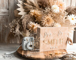 HOCHZEITS-GÄSTEBÜCHER Samtkissen Instax Gästebuch beige Gold Personalisierte Hochzeitsgästebuch und Bogen Acryl Instax Schild, Samt Erinnerungsfoto Buch und klares Schild Set Herbsthochzeit, Polaroid Samt Gästebuch & Plexi Instax Schild Set29