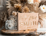 HOCHZEITS-GÄSTEBÜCHER Samtkissen Instax Gästebuch beige Gold Personalisierte Hochzeitsgästebuch und Bogen Acryl Instax Schild, Samt Erinnerungsfoto Buch und klares Schild Set Herbsthochzeit, Polaroid Samt Gästebuch & Plexi Instax Schild Set29