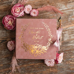 WEDDING GUEST BOOKS Velvet Instax Guestbook Luxury Blush Pink Instax velvet Wedding GuestBook Gold, Velvet photo box Instant Wedding Guest Book, Polaroid velvet Guest book Pink photo box Golden wedding8