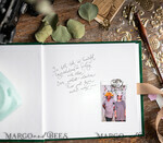 WEDDING GUEST BOOKS Velvet Instax Guestbook Emeral Green  Blue Instax velvet Wedding GuestBook Gold, Large Instant Wedding Guest Book, Polaroid velvet Guestbook8