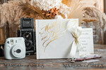 WEDDING GUEST BOOKS Velvet Instax Guestbook Romantic Ivory Instax Wedding GuestBook Gold, Large Instant Velvet Wedding Guest Book, Polaroid velvet Guestbook Golden wedding9