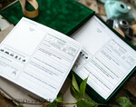 WEDDING GUEST BOOKS alternative guest book  Alternative Guestbook Wedding Mad Lib Sheets in Velvet Box Marriage advice mad lib Box Instax Leave a Note to Bride & Groom Personalised Box6