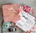 WEDDING GUEST BOOKS alternative guest book  Alternative Guestbook Wedding Mad Lib Sheets in Velvet Box Marriage advice mad lib Box Instax Leave a Note to Bride & Groom Personalised Box11