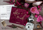 WEDDING GUEST BOOKS alternative guest book  Alternative Guestbook Wedding Mad Lib Sheets in Velvet Box Marriage advice mad lib Box Instax Leave a Note to Bride & Groom Personalised Box9
