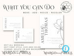 TEMPLETT wedding invitation download Fine art wedding invitation template, Instant download Boho Wedding Invites, Simple Wedding Invitation Printable Template, Elegant Invites9
