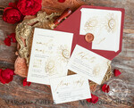 TEMPLETT wedding invitation download Fine art gold sunflowers wedding invitation template, Instant download Boho Wedding Invites, Invitation Printable Template Elegant Invites10