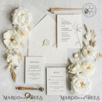 TEMPLETT wedding invitation download Fine art wedding invitation template, Instant download Boho Wedding Invites, Simple Wedding Invitation Printable Template, Elegant Invites7