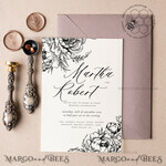 TEMPLETT wedding invitation download Modern wedding invitation template, Instant download Elegant Wedding Invites, Simple Wedding Invitation Printable Template Invitations7