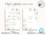 TEMPLETT wedding invitation download Modern wedding invitation template, Instant download Fine Art Wedding Invites, Simple Wedding Invitation Printable Template, Elegant Invites8