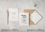 TEMPLETT wedding invitation download Minimalist wedding invitation template, Instant download Simple Wedding Invites, Rustic Wedding Invitation Printable Set,Rsvp Card Template, Details Card, Printable, Templett, Diy8