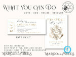 TEMPLETT wedding invitation download passport wedding invitation template, Instant download destination Wedding Invites, travel Printable Template Invitations, boarding pass11