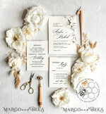 TEMPLETT wedding invitation download Simple wedding invitation template, Instant download Boho Wedding Invites, Elegant Wedding Invitation Printable Template, Modern Invites11