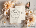 TEMPLETT wedding invitation download Fine art wedding invitation template, Instant download Boho Wedding Invites, Simple Wedding Invitation Printable Template, Elegant Invites7