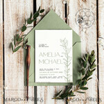 TEMPLETT wedding invitation download Sage Green wedding invitation template, Instant download Greenery Wedding Invites, Eucalyptus Garden Wedding Invitation Printable8