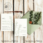 TEMPLETT wedding invitation download Sage Green wedding invitation template, Instant download Greenery Wedding Invites, Eucalyptus Garden Wedding Invitation Printable8
