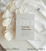 TEMPLETT wedding invitation download Simple wedding invitation template, Instant download Boho Wedding Invites, Elegant Wedding Invitation Printable Template, Modern Invites7