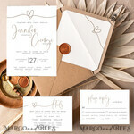 TEMPLETT wedding invitation download Modern wedding invitation template, Instant download Boho Wedding Invites, Simple Wedding Invitation Printable Template Rustic Invitations8