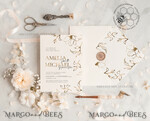 TEMPLETT wedding invitation download Fine art gold wedding invitation template, Instant download Boho Wedding Invites, Simple Gold Invitation Printable Template, Elegant Invites9