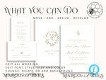 TEMPLETT wedding invitation download Fine art wedding invitation template, Instant download Boho Wedding Invites, Simple Wedding Invitation Printable Template, Elegant Invites9