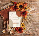 TEMPLETT wedding invitation download Burnt Orange Arch wedding Invitation Set Template, Instant Download Printable Invites Home Printing, Simple Boho Wedding Invitation Card Set, rust inviation template , copper fall invites instant download template online evite set8