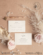 TEMPLETT wedding invitation download Fine art wedding invitation template, Instant download Boho Wedding Invites, Simple Wedding Invitation Printable Template Rustic Invitations9