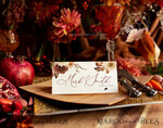 TEMPLETT wedding stationery Fall Rustic escort card template, Boho TENTED Place Cards editable, Instant download Modern place cards, Garden escort cards Printable, Fal18