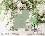 TEMPLETT wedding stationery Sage Green drink bar menu template, Drinks Signs editable, Instant download Modern Table Signs Garden Drink Bar Menu Sign  Printable, WSpr35