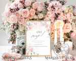 TEMPLETT wedding signs Roses Oh Snap Wedding Hashtag Sign template, Instant download Greenery Wedding Instagram Sign, Hashtag Printable, Minimalist  Sign, WRom14