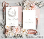 TEMPLETT save the date Fine Art save the date card template, Instant download save our date card, Elegant save the date cards Set Printable Wreth16