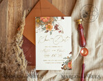TEMPLETT save the date Boho save the date card template, Elegant Instant download save the date card, Rustic Cards Set Printable, Fine art Save Our Date, Atm26