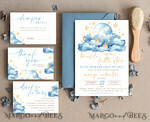 TEMPLETT baby shower Editable Twinkle Little Star Baby Boy Shower Invitation Template, Moon Stars Blue Invite Instant Download Wait Diaper Raffle Books Invites11