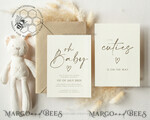 TEMPLETT baby shower Modern Baby Shower Invitation Template, Instant Download Printable Invites Home Printing, Simple Boho baby shower Card SetModern Baby Shower InvitationTemplate, Instant Download Printable Invites Home Printing, Simple Boho baby shower  Card Set  We will be glad to take part in the preparation of your event!  DIY TEMPLATE - COMPUTER EDITING ONLY Editing on mobile is not possible! Please read the description.  This baby shower Suite bundles is a fully editable design. This is an editable template, that you edit yourself on the Templett website on a computer only, phone/tablet editing not available.  Edit, download and print yourself, or have it professionally printed.  All wording is editable so it can be used for any event!  Add Foto on back side if needed.  Personalize your template in Templett, an easy to use template editor that works in your web browser.   ---------------------------***------------------------------- DEMO LINK - TRY BEFORE PURCHASE - FREE! ------------------------------------------------------------- Try it right now! Just copy and paste this demo link into your web browser:  https://templett.com/design/demo/mbeestemplatestore/13474699  ---------------------------***-------------------------------  DIY baby shower INVITATION TEMPLATE INCLOUDE  • INVITATION MAIN CARD - US A7: 5 x 7\\\\\\\\8