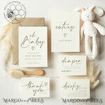 TEMPLETT baby shower Modern Baby Shower Invitation Template, Instant Download Printable Invites Home Printing, Simple Boho baby shower Card SetModern Baby Shower InvitationTemplate, Instant Download Printable Invites Home Printing, Simple Boho baby shower  Card Set  We will be glad to take part in the preparation of your event!  DIY TEMPLATE - COMPUTER EDITING ONLY Editing on mobile is not possible! Please read the description.  This baby shower Suite bundles is a fully editable design. This is an editable template, that you edit yourself on the Templett website on a computer only, phone/tablet editing not available.  Edit, download and print yourself, or have it professionally printed.  All wording is editable so it can be used for any event!  Add Foto on back side if needed.  Personalize your template in Templett, an easy to use template editor that works in your web browser.   ---------------------------***------------------------------- DEMO LINK - TRY BEFORE PURCHASE - FREE! ------------------------------------------------------------- Try it right now! Just copy and paste this demo link into your web browser:  https://templett.com/design/demo/mbeestemplatestore/13474699  ---------------------------***-------------------------------  DIY baby shower INVITATION TEMPLATE INCLOUDE  • INVITATION MAIN CARD - US A7: 5 x 7\\\\\\\\8