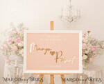 TABLE PLANS AND WEDDING WELCOME SIGNS plexi gold / velvet Blush and Gold Modern Acrylic wedding welcome sign, 3d Elegant wedding welcome signs - Wedding Reception Decor, Wedding Table Plan in White Frame, Wedding Decoration with golden letters - Reception Signage - Custom Ceremony Sign BpPXSet10