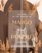 TABLE PLANS AND WEDDING WELCOME SIGNS plexi gold / velvet Luxury Clear and Gold Wedding Welcome Sign, Golden Wedding Decor, Personalised Wedding Sign, Wedding Board, Welcome Wedding Board 10