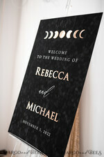 TABLE PLANS AND WEDDING WELCOME SIGNS plexi gold / velvet Luxury Velvet black Wedding Welcome Sign, Golden Wedding Decor, Personalised Wedding Sign, Wedding Gift, Welcome Wedding Board 14