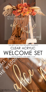 TABLE PLANS AND WEDDING WELCOME SIGNS plexi gold / velvet Luxury Clear and Gold Wedding Welcome Sign, Golden Wedding Decor, Personalised Wedding Sign, Wedding Board, Welcome Wedding Board 7