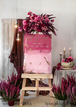 TISCHPLÄNE UND WILLKOMMENSCHILDER FÜR HOCHZEITEN Plexi Gold / Samt Acryl Mauve Hochzeits-Willkommensschild, gemaltes staubiges Rose Acryl Gold Hochzeits-Willkommensschild, Ombre Blush Pink Gold Plexi Hochzeits-Willkommensschild, blasses Rosa goldenes Luxus Hochzeits-Willkommensschild, erdiges Hochzeitsbeschilderung goldenes Spiegel Hochzeits-Willkommensschild.20