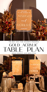 TABLE PLANS AND WEDDING WELCOME SIGNS plexi gold / velvet Luxury Clear and Gold Wedding Welcome Sign, Golden Wedding Decor, Personalised Wedding Sign, Wedding Board, Welcome Wedding Board 20