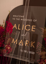 TABLE PLANS AND WEDDING WELCOME SIGNS plexi gold / velvet Luxury Clear and Gold Wedding Welcome Sign, Golden Wedding Decor, Personalised Wedding Sign, Wedding Board, Welcome Wedding Board 11