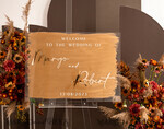 TABLE PLANS AND WEDDING WELCOME SIGNS plexi gold / velvet Luxury Clear and Gold Wedding Welcome Sign, Golden Wedding Decor, Personalised Wedding Sign, Wedding Board, Welcome Wedding Board 25