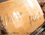 TABLE PLANS AND WEDDING WELCOME SIGNS plexi gold / velvet Luxury Clear and Gold Wedding Welcome Sign, Golden Wedding Decor, Personalised Wedding Sign, Wedding Board, Welcome Wedding Board 25