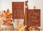 TABLE PLANS AND WEDDING WELCOME SIGNS plexi gold / velvet Fall Wedding Table Plan, terracotta velvet and Gold Modern Seating Chart, 3d Elegant Find Your Seat - Seating Plan , Luxury Wedding Table Plan, Wedding Decoration with golden letters - Golden Reception Signage - Custom Ceremony Sign22