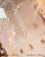 TABLE PLANS AND WEDDING WELCOME SIGNS plexi gold / velvet Elegant Clear wedding Set acrylic Find your seat , Personalized Wedding Ombre Beige Table Plan, acrylic clear Tan transparent and Gold Modern clear transparent Seating Chart, 3d Elegant Find Your Seat - Seating Plan , Golden Luxury Wedding Table Plan, Wedding Decoration with golden letters - Golden Reception Signage - Custom Tan Ceremony Sign31
