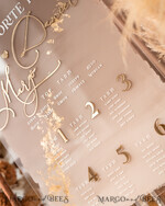 TABLE PLANS AND WEDDING WELCOME SIGNS plexi gold / velvet Elegant Clear wedding Set acrylic Find your seat , Personalized Wedding Ombre Beige Table Plan, acrylic clear Tan transparent and Gold Modern clear transparent Seating Chart, 3d Elegant Find Your Seat - Seating Plan , Golden Luxury Wedding Table Plan, Wedding Decoration with golden letters - Golden Reception Signage - Custom Tan Ceremony Sign31