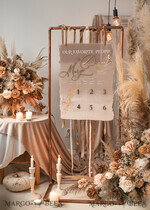 TABLE PLANS AND WEDDING WELCOME SIGNS plexi gold / velvet Elegant Clear wedding Set acrylic Find your seat , Personalized Wedding Ombre Beige Table Plan, acrylic clear Tan transparent and Gold Modern clear transparent Seating Chart, 3d Elegant Find Your Seat - Seating Plan , Golden Luxury Wedding Table Plan, Wedding Decoration with golden letters - Golden Reception Signage - Custom Tan Ceremony Sign31