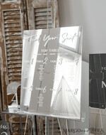 TABLE PLANS AND WEDDING WELCOME SIGNS plexi gold / velvet Silver Mirror Seating Chart Sign, 3d Elegant Find Your Seat - Seating Plan, Luxury Wedding Table Plan, Mirror Wedding Decoration - Golden Reception Signage - Custom Ceremony Sign28