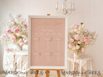 TABLE PLANS AND WEDDING WELCOME SIGNS plexi gold / velvet Blush and Gold Modern Acrylic Seating Chart, 3d Elegant Find Your Seat - Seating Plan , Wedding Table Plan in White Frame, Wedding Decoration with golden letters - Reception Signage - Custom Ceremony Sign BpPXSet15
